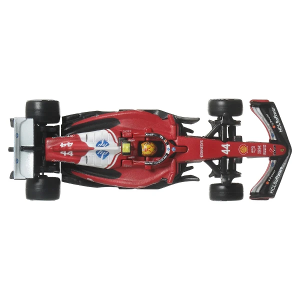 Mașinuță de colecție hot wheels premium "ferrari: lewis hamilton #44", 1:64 5
