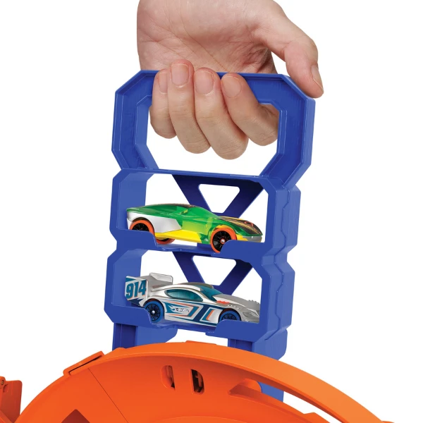 Pistă hot wheels „cursă pe circuit” 5