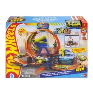 Set de joacă hot wheels city „mega spălătorie auto cu buclă” Thumbnail 3