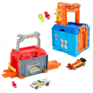 Set de joacă hot wheels „pliază și joacă-te”, în as. Thumbnail 2