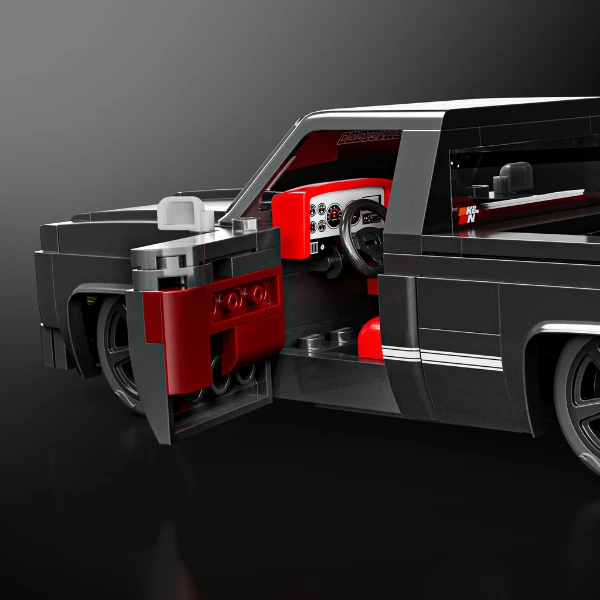 Set de construcție hot wheels "83 chevy silverado" 4
