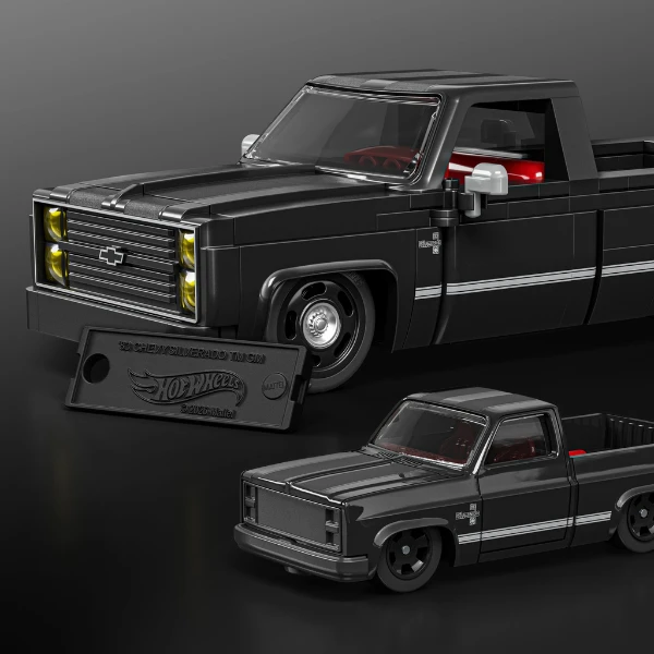 Set de construcție hot wheels "83 chevy silverado" 5