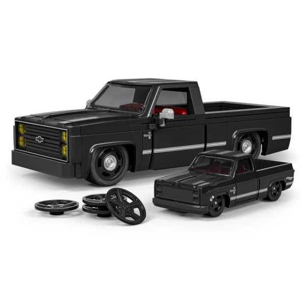 Set de construcție hot wheels "83 chevy silverado" 2