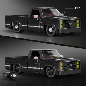 Set de construcție hot wheels "83 chevy silverado" Thumbnail 7