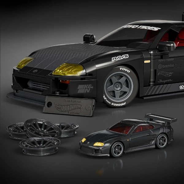 Set de construcție hot wheels „94 toyota supra mkiv” 5