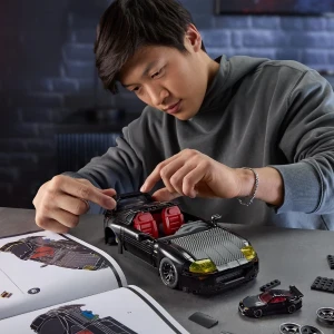 Set de construcție hot wheels „94 toyota supra mkiv” Thumbnail 8