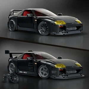 Set de construcție hot wheels „94 toyota supra mkiv” Thumbnail 6