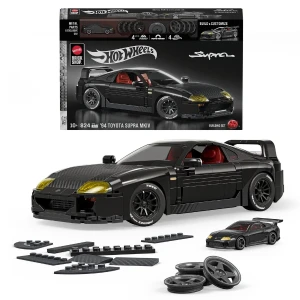 Set de construcție hot wheels „94 toyota supra mkiv”