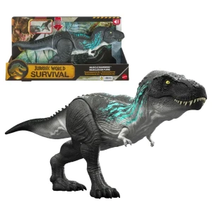 Figurină jurassic world „muscle madness: tyrannosaurus rex”
