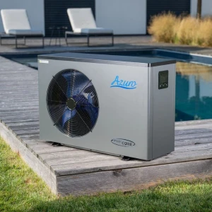 Pompă de căldură inverter azuro pentru încălzirea apei în piscine de până la 55 m³, 12 kw, wi-fi Thumbnail 2