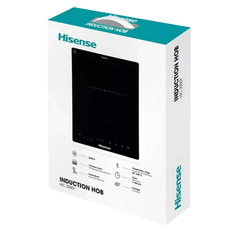 Plită de masă cu inducție hisense hic2000y, negru 3