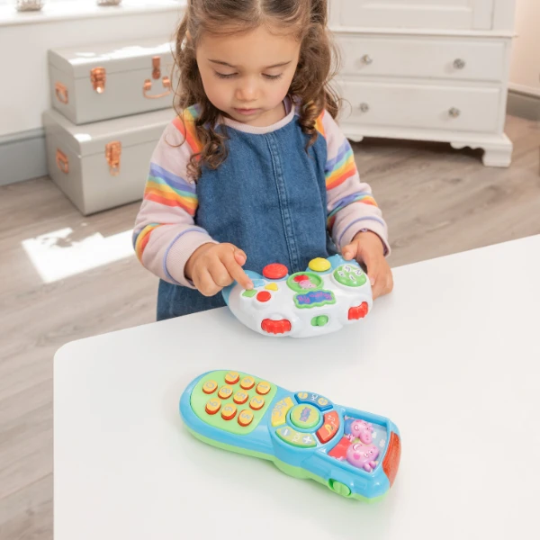 Set de joc muzical cu telecomandă și joystick «purcelușa peppa» 8