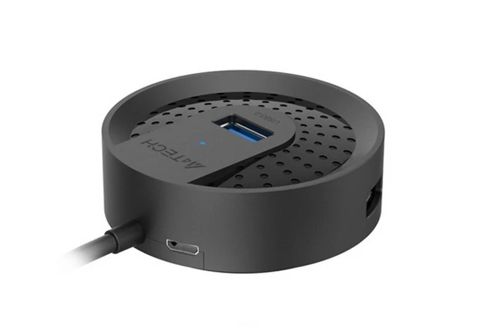 Usb-концентратор a4tech hub-30, чёрный 8