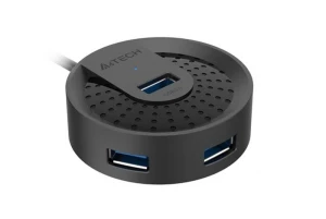 Usb-концентратор a4tech hub-30, чёрный Thumbnail 2