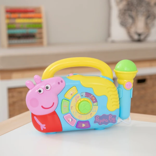Boxă muzicală-karaoke "purcelușa peppa" 6