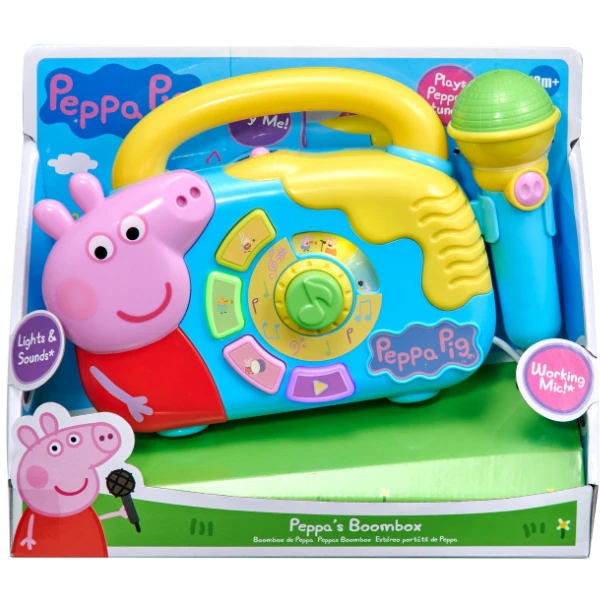 Boxă muzicală-karaoke "purcelușa peppa" 5