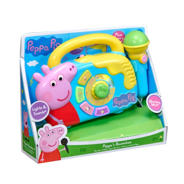 Boxă muzicală-karaoke "purcelușa peppa" 3