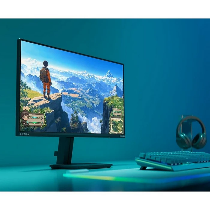 23,8" monitor philips 24m2n3200nf, ips 1920x1080 fhd, negru 2