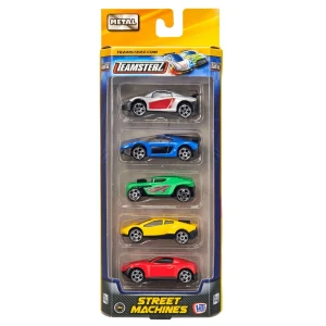 Набор из 5 машинок teamsterz street machines die-cast, в асс. Thumbnail 3