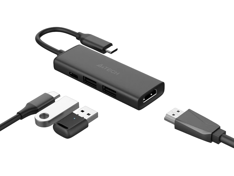 Док-станция a4tech dst-40c, серый 5