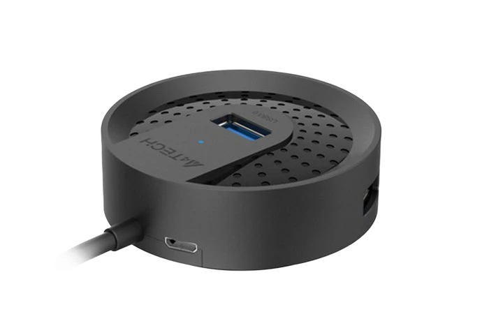 Usb-концентратор a4tech hub-30c, чёрный 3