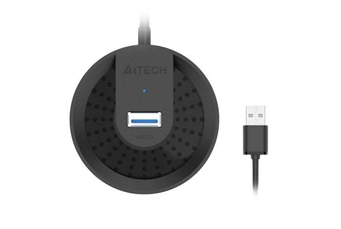 Usb-концентратор a4tech hub-30c, чёрный 7