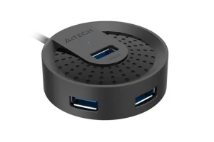 Usb-концентратор a4tech hub-30c, чёрный Thumbnail 4