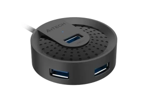 Usb-концентратор a4tech hub-30c, чёрный Thumbnail 2