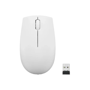 Mouse wireless lenovo 300 compact, alb