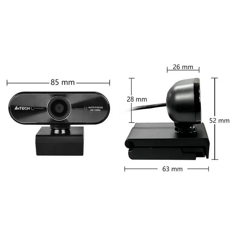 Cameră web a4tech pk-940ha, full-hd 1080p, negru 8