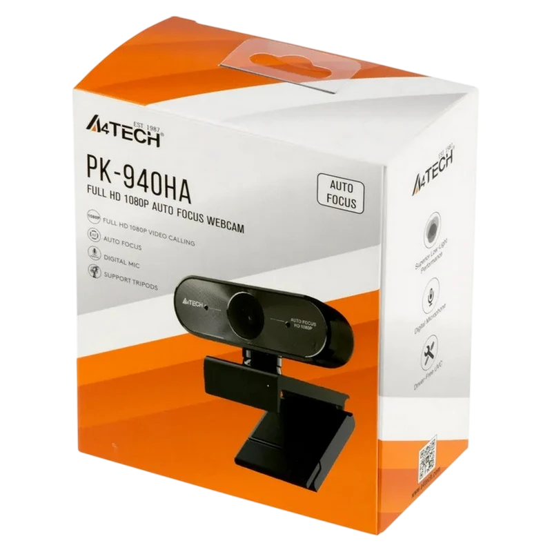 Cameră web a4tech pk-940ha, full-hd 1080p, negru 3