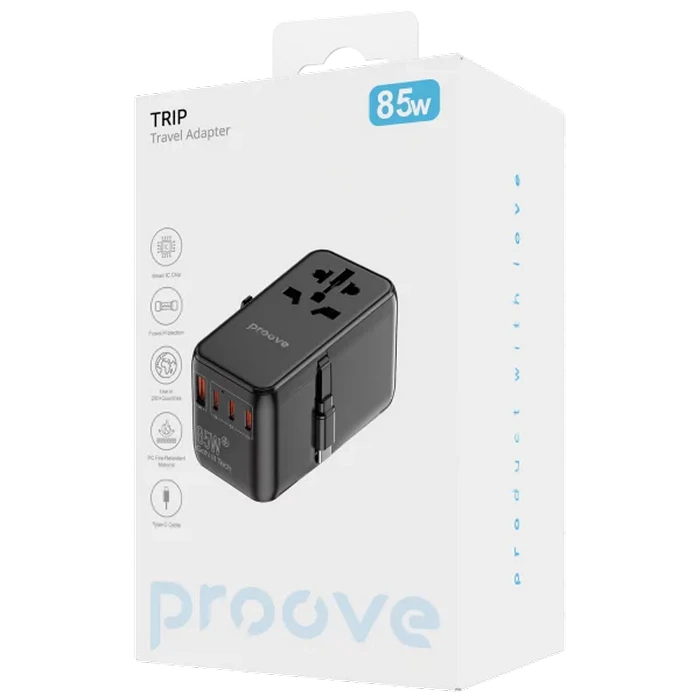 Încărcător proove trip, 85w, negru 5