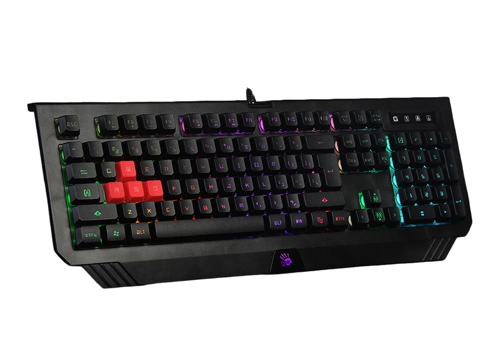 Клавиатура bloody b120n, проводное, чёрный 4