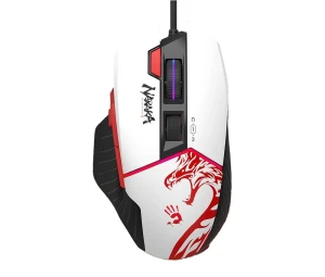 Gaming mouse bloody w95 max naraka, alb Thumbnail 2