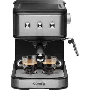 Кофеварка рожковая gorenje escm12mbk, 850вт, черный