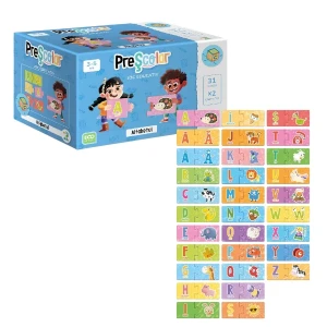 Обучающая игра "алфавит", 31х2 элем. (рум)