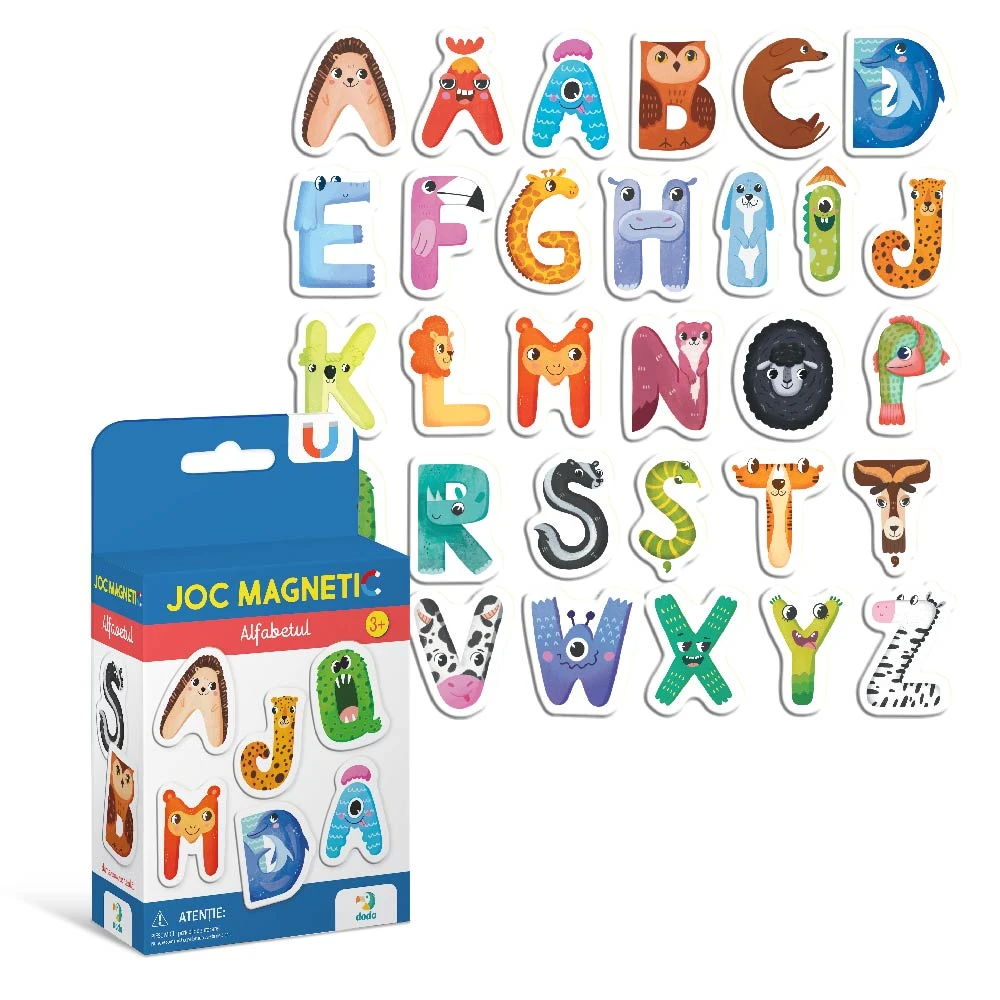 Магнитная игра "алфавит", (рум) 3