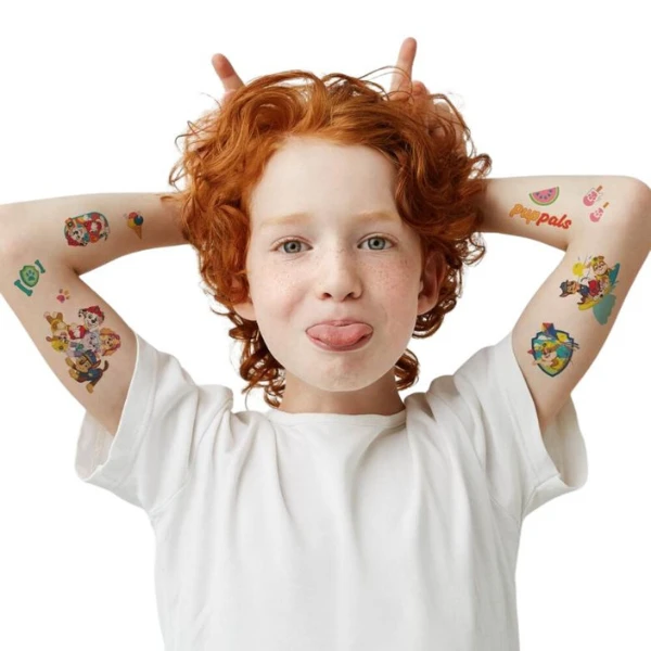 Set de tatuaje temporare pentru copii cu patrula cățelușilor, 45 buc. 5