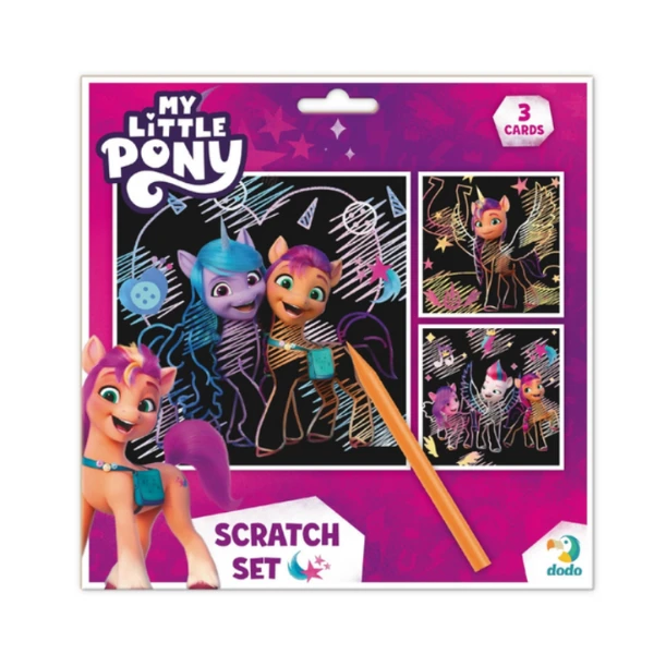 Set de gravuri "generația nouă", seria my little pony 2
