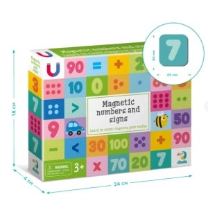 Joc magnetic "cifre și semne", 68 elem. Thumbnail 5