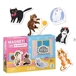Магнитная игра "котики", 15 элем. Thumbnail 4