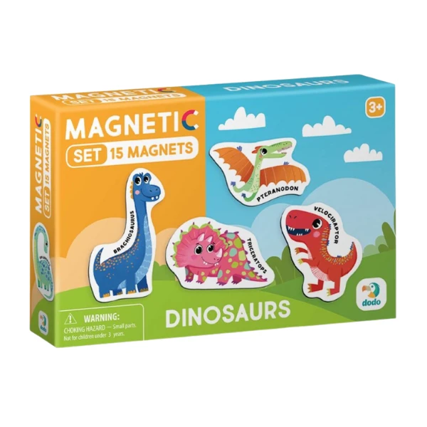 Joc magnetic "dinozauri", 15 elem. 3