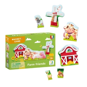 Магнитная игра "друзья с фермы", 8 элем.