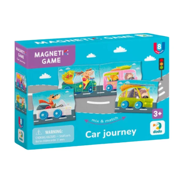 Магнитная игра "автомобильное путешествие", 8 элем. 3
