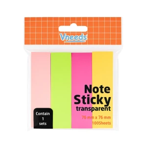 Hartie vneeds, pentru notite, 19x76 mm, 100 foi, v1812