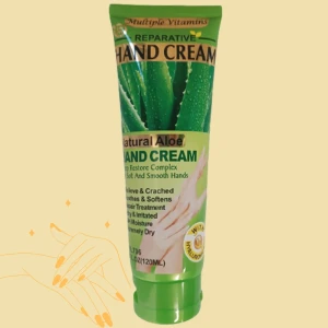 Крем для рук wokali, aloe vera, 120 мл, wkl706
