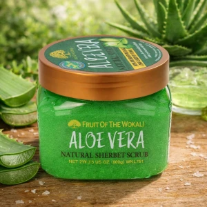 Скраб-щербет, aloe vera, 600 г, wkl761