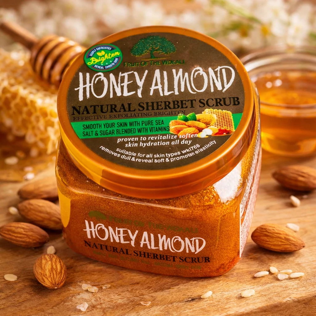 Скраб-щербет, honey, 600 г, wkl766 2