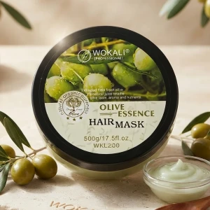 Маска  для волос wokali, olive  essence, 500 г, wkl-200 Thumbnail 2