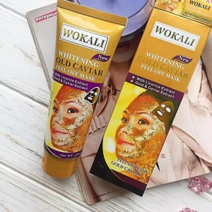 Маска для лица wokali, gold caviar, 130 мл, wkl-403, золотая маска для лица  gold caviar с экстрактом икры и коллагеном.коллаген-природный белок,входящий в состав человеческой кожи,питает ее,тимулирует обменные процессы тканей и обновление клеток.применение:хорошо очистите и высушите лицо.маску наносим на кожу на проблемные зоны или же на все лицо полностью. удаляем маску,умываемся теплой чистой водой.меры предосторожности: не наносить на поврежденную, раздраженную или воспаленную кожу.флакон: 1 Thumbnail 2